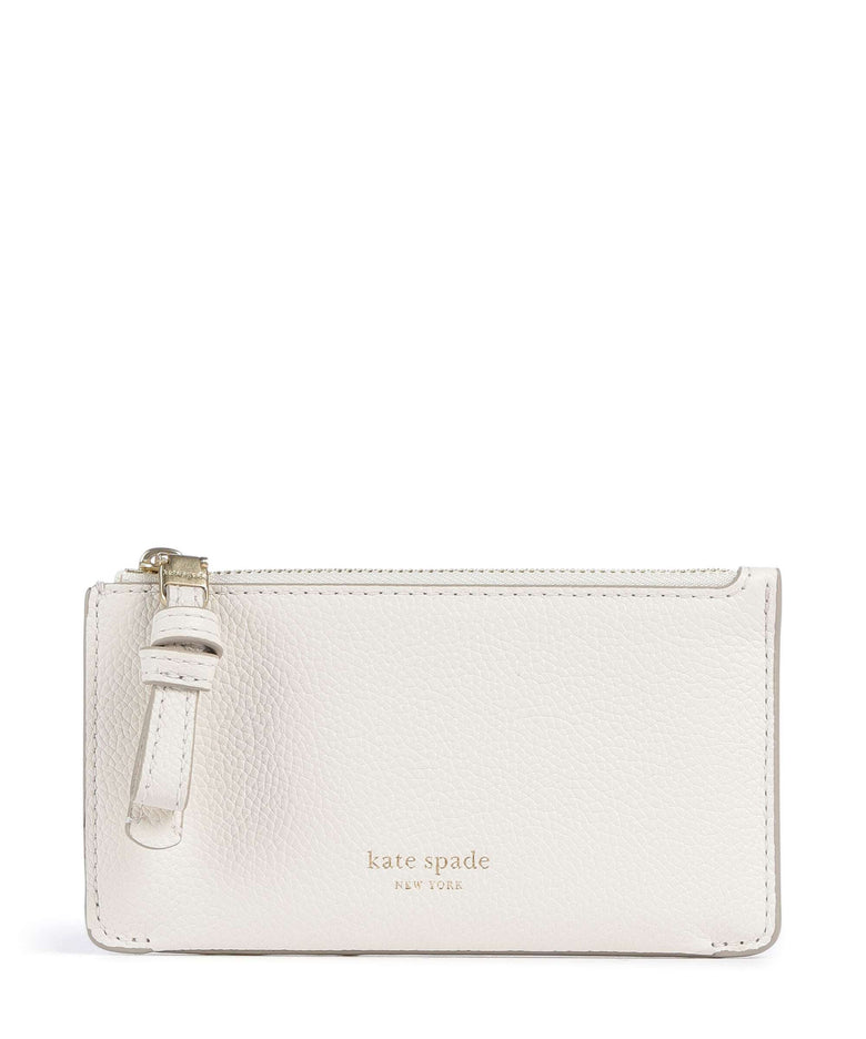 Kate Spade New York Loop Credit card holder cashew milk