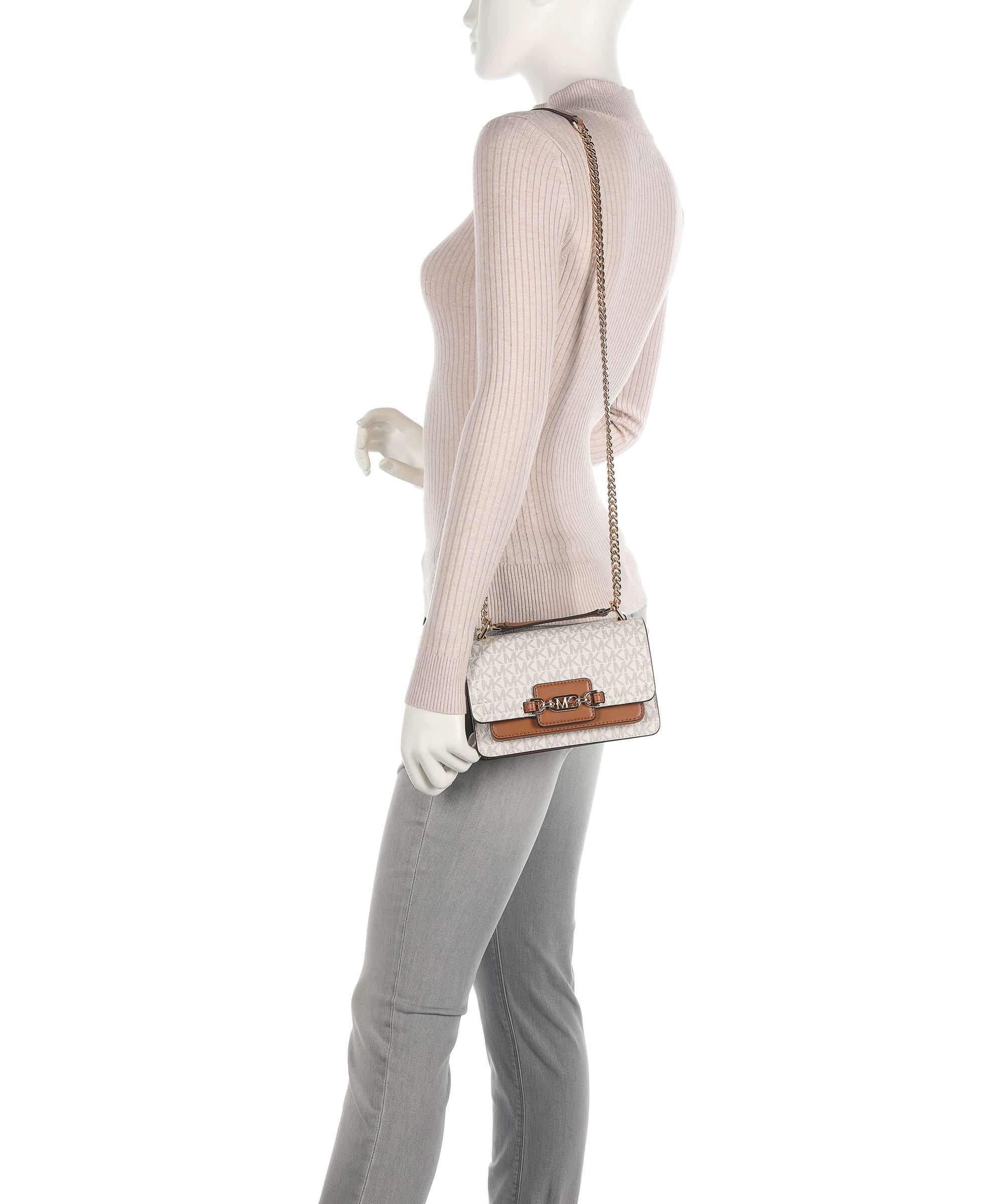 Michael Kors Heather Shoulder bag vanilla/acorn