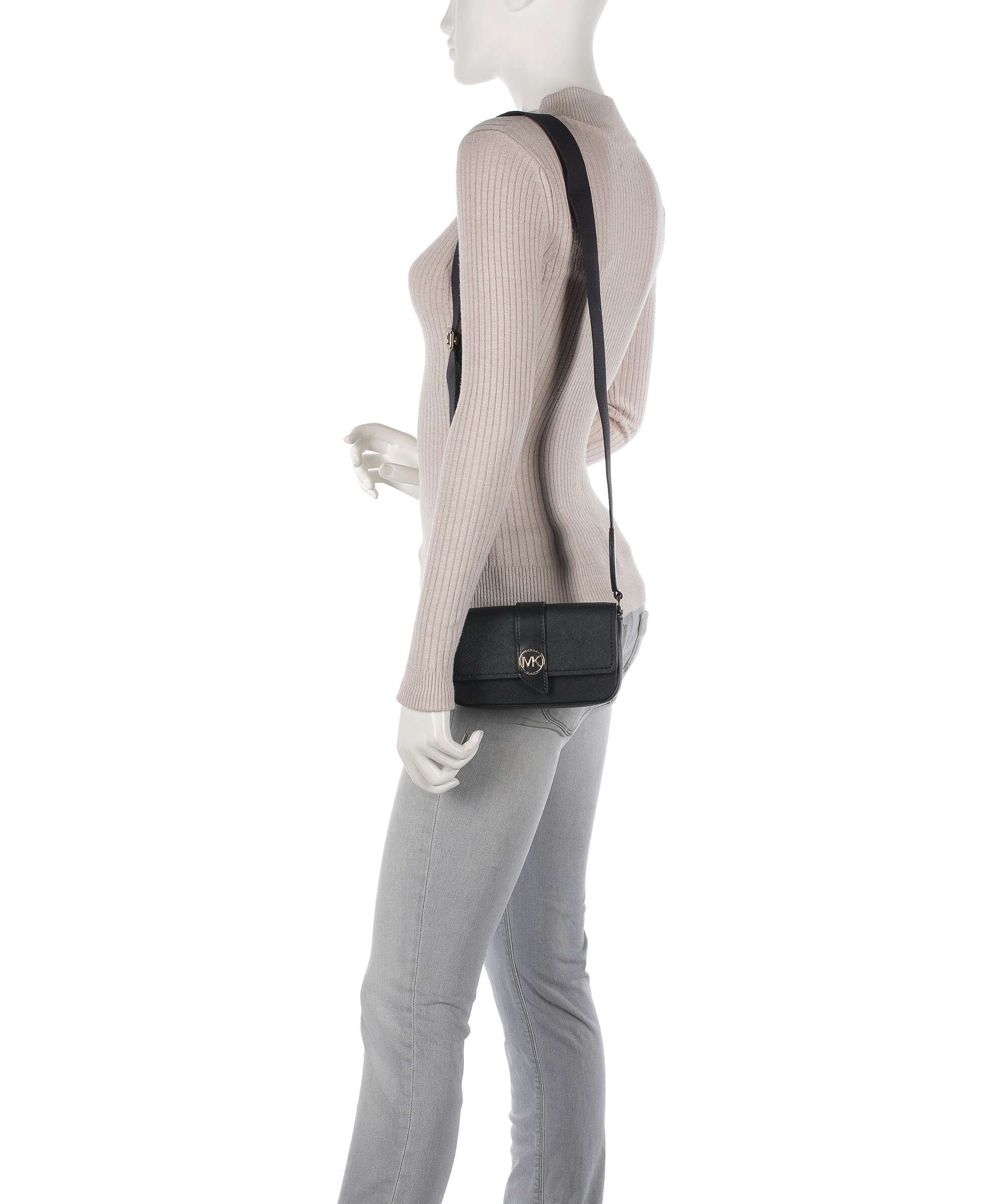 Michael Kors Greenwich Crossbody bag black
