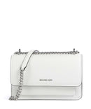 Michael Kors Claire Large Schoudertas optic white
