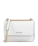 Michael Kors Claire Small Schoudertas optic white
