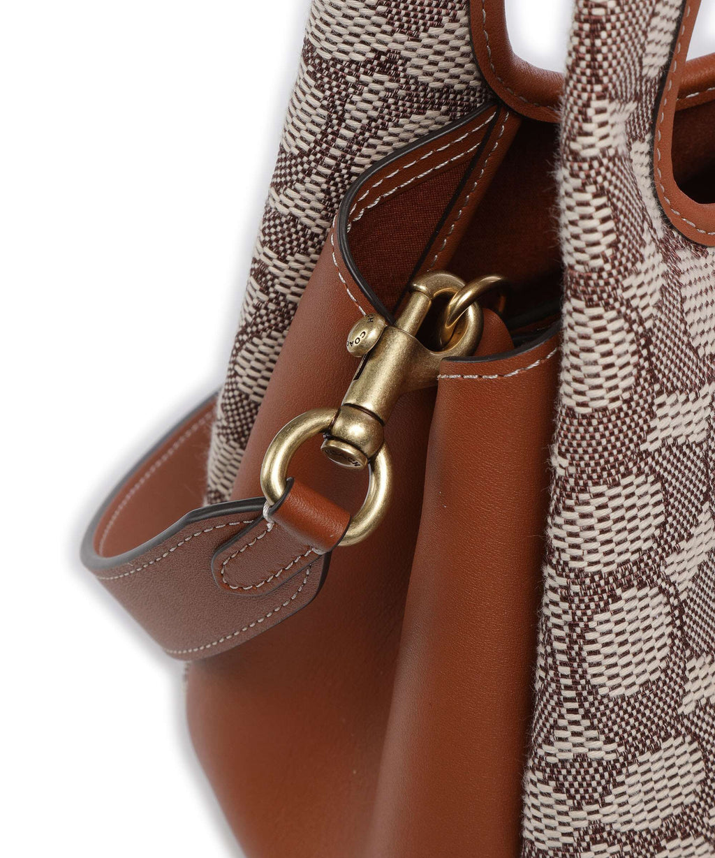 Coach Lana 23 Handbag cocoa burnished