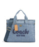 Coach Cargo Denim Handtas indigo