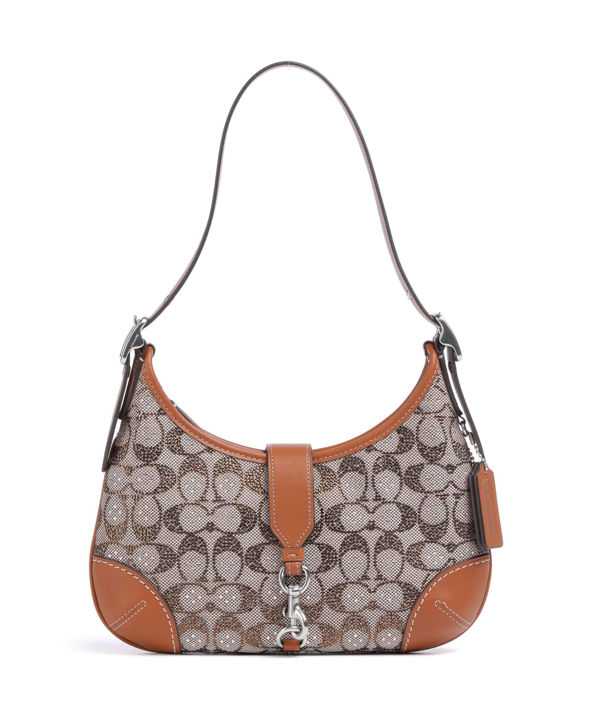Coach The Coach Originals Hamptons Crystal Signature Shoulder bag burnished amber