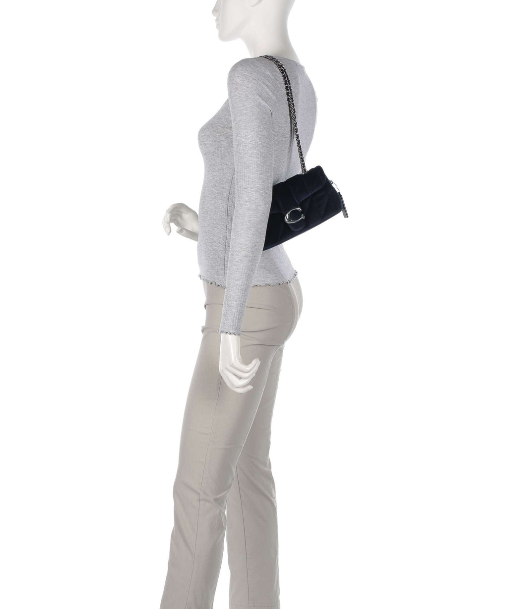 Coach Tabby Quilted 20 Shoulder bag blue