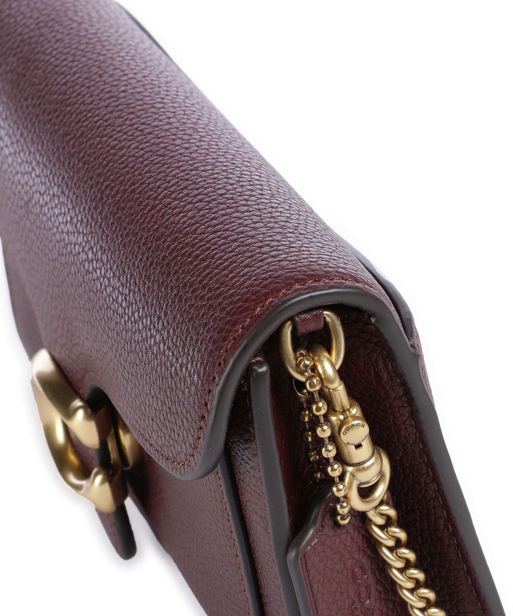 Coach Tabby Chain Crossbody bag merlot