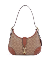 Coach Hamptons Signature Schoudertas tan caramel