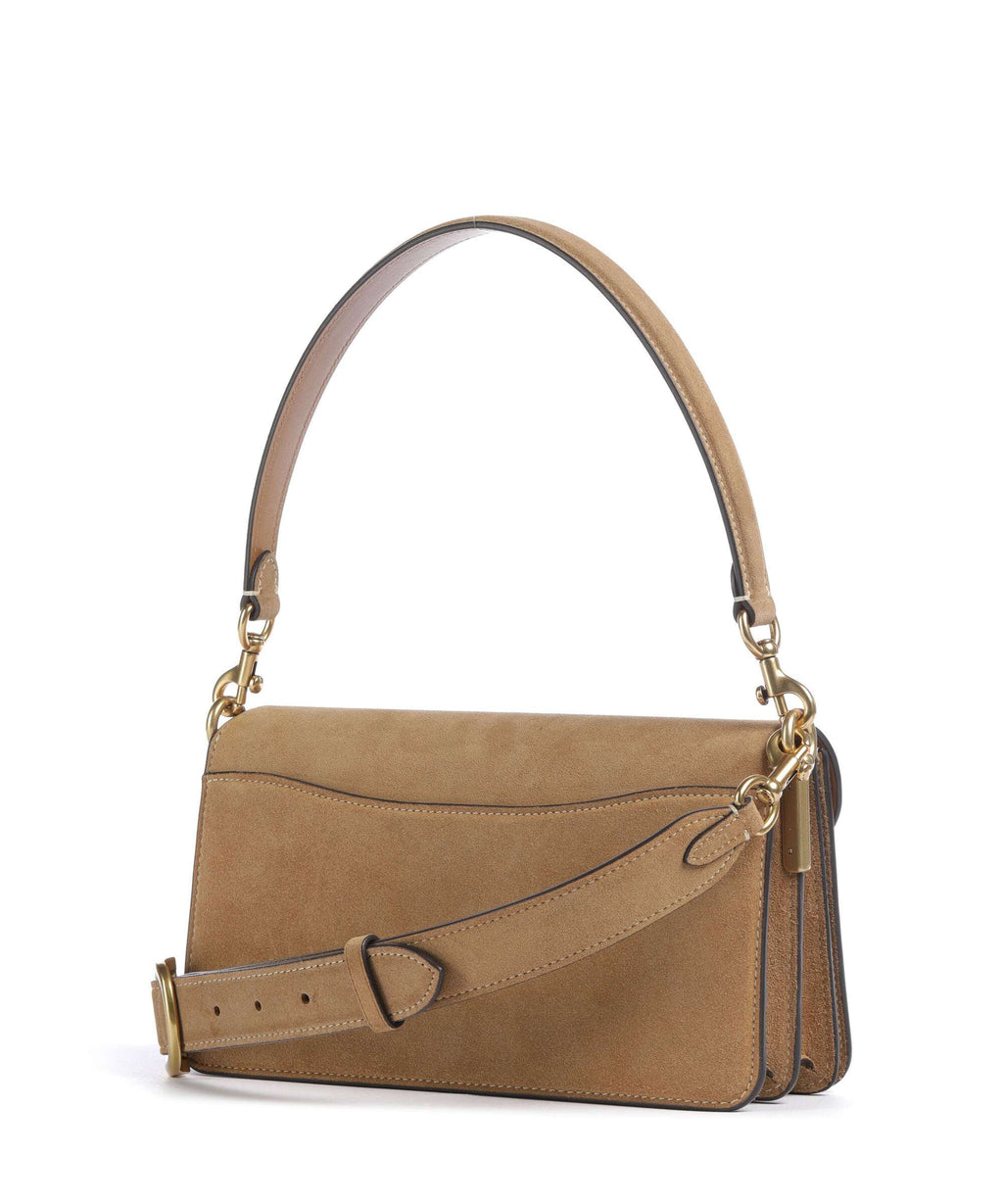 Coach Tabby Suede 26 Shoulder bag sand
