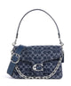 Coach Tabby Signature Chain Schoudertas deep blue/multicolour