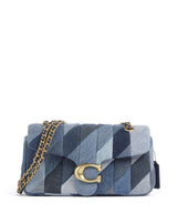 Coach Tabby Patchwork 26 Schoudertas denim/multicolour