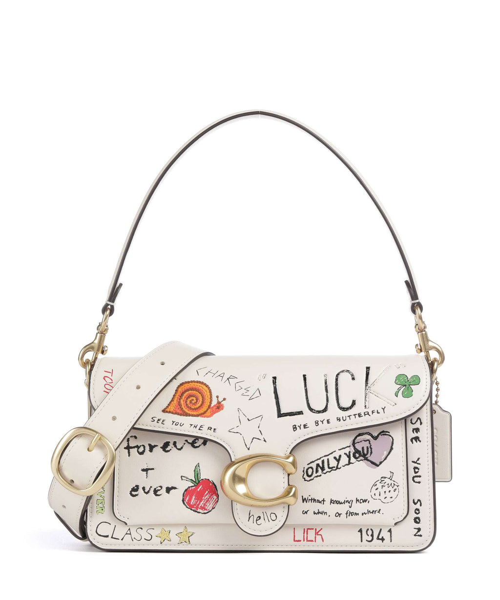 Coach Tabby Sketch Print 26 Shoulder bag chalk/multicolour