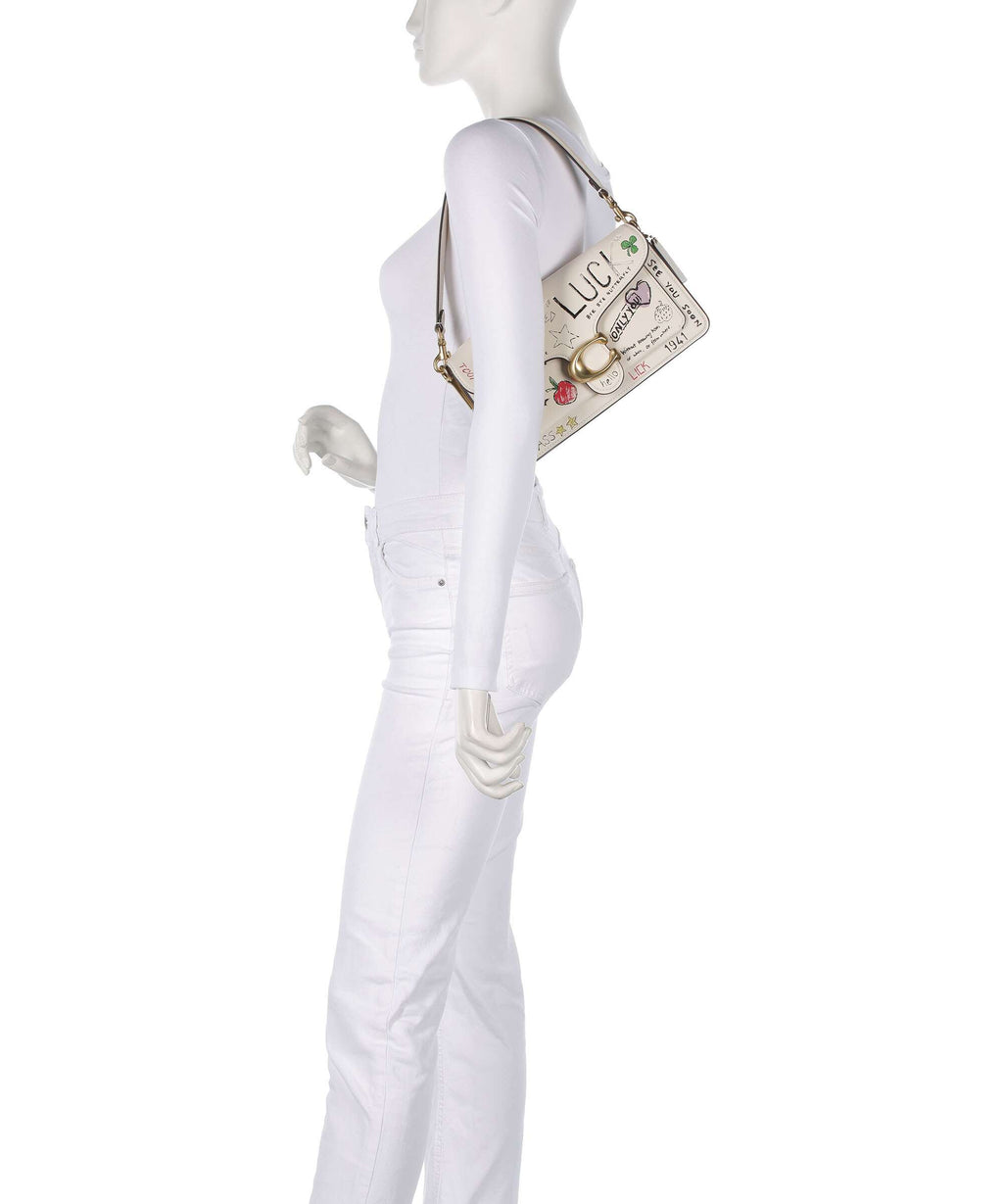 Coach Tabby Sketch Print 26 Shoulder bag chalk/multicolour