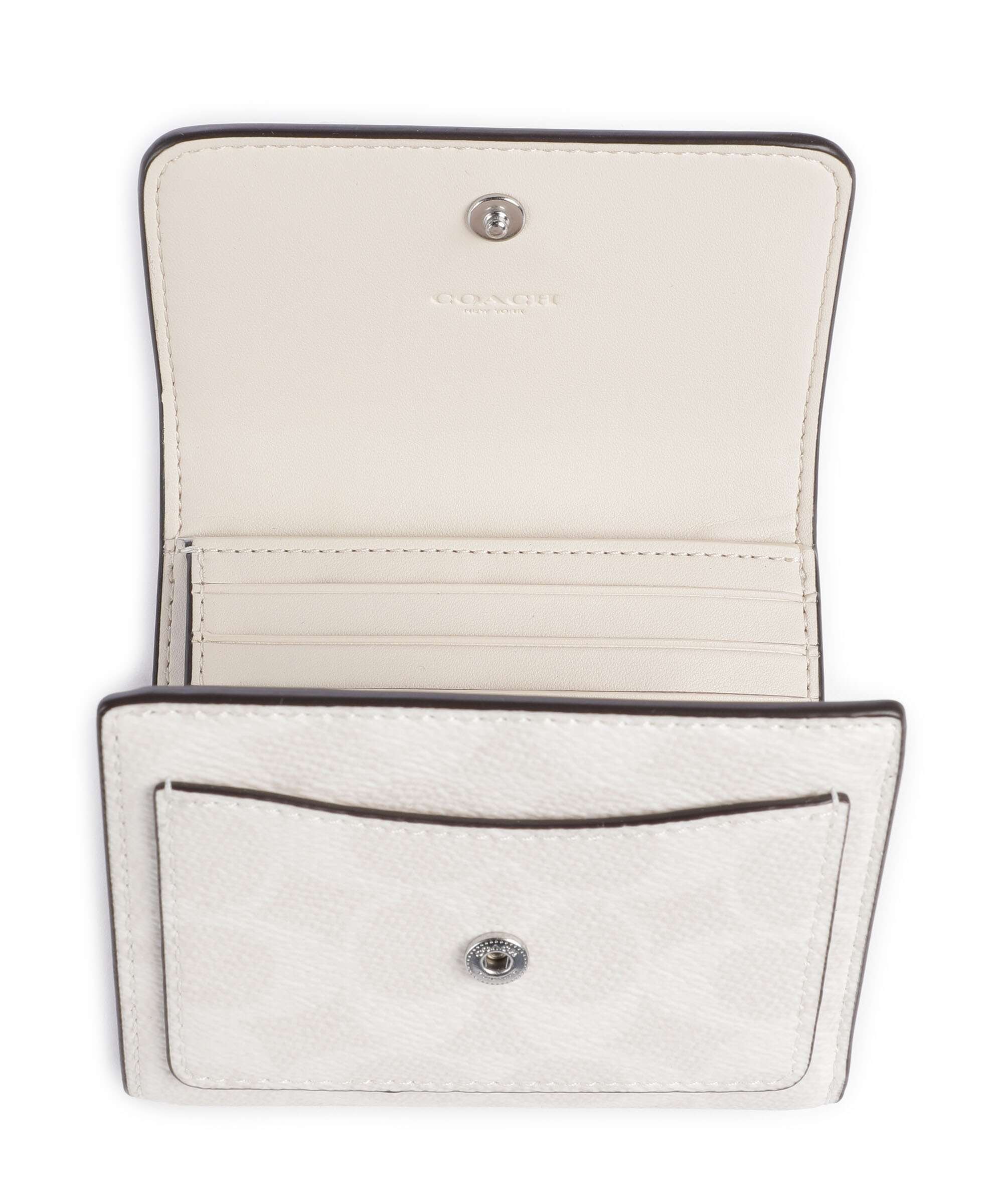 Coach Essential Signature Wallet white chalk