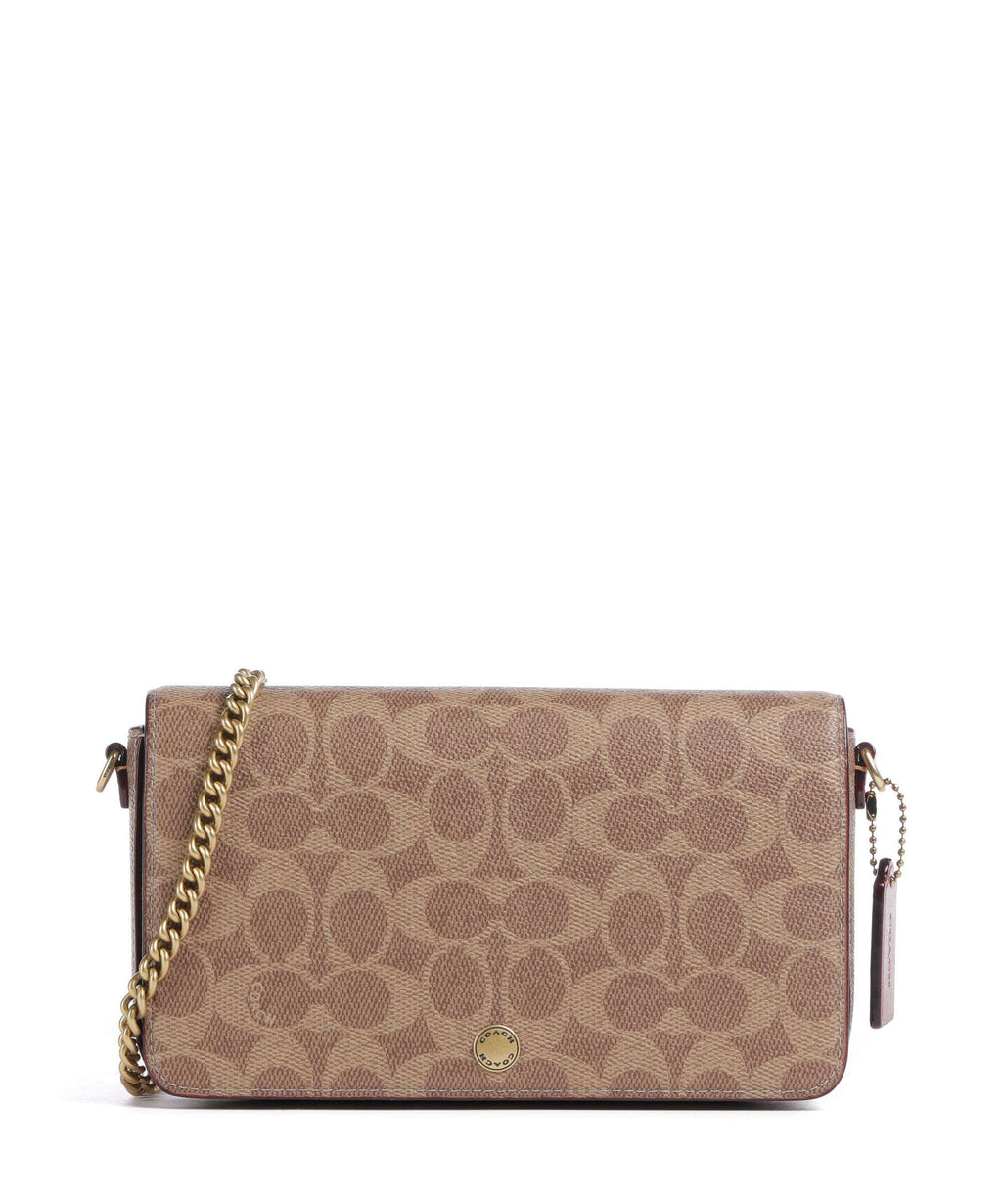 Coach Mila Wallet tan caramel