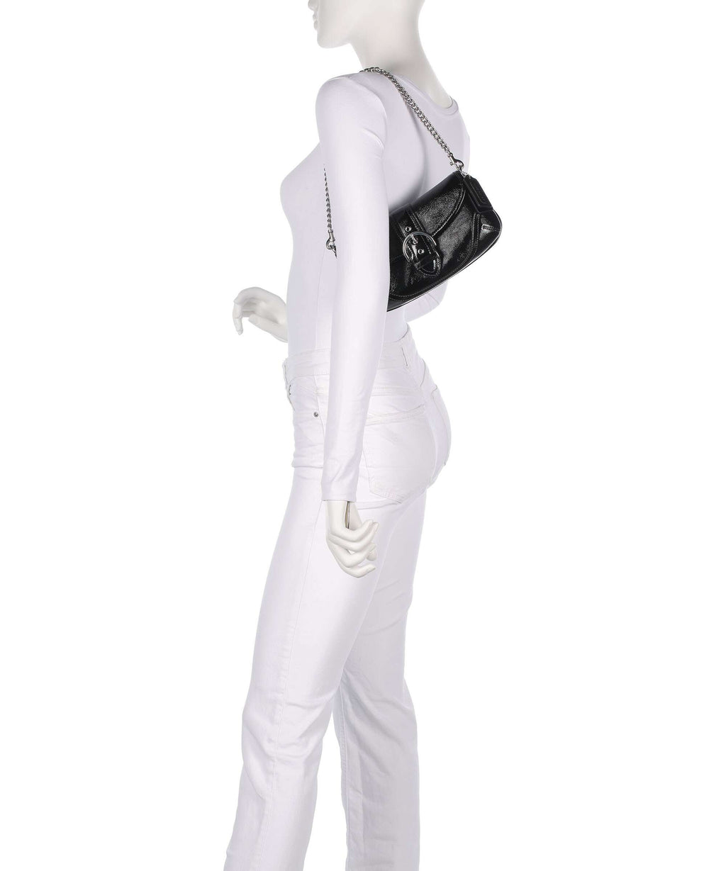 Coach Soho Crinkle Patent 25 Shoulder bag black