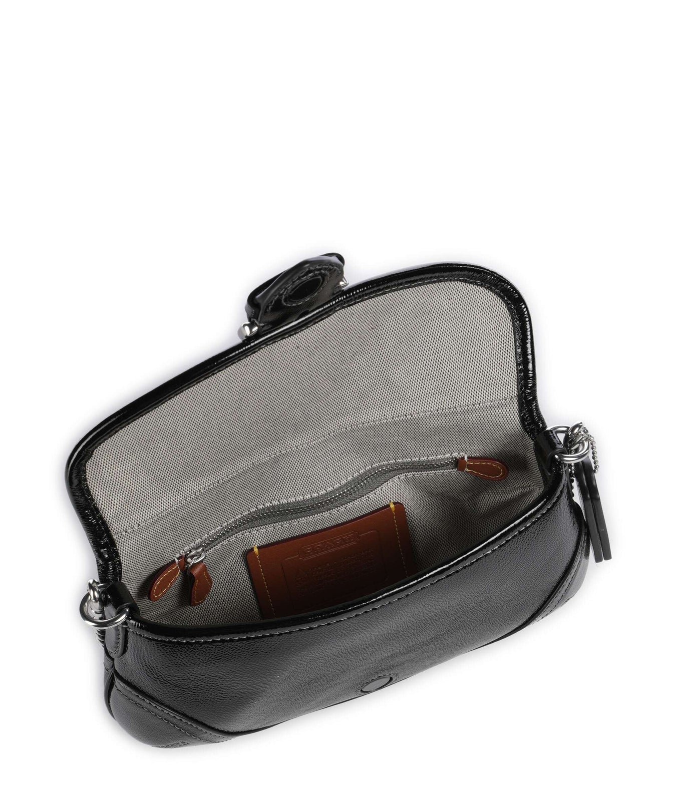 Coach Soho Crinkle Patent 25 Shoulder bag black