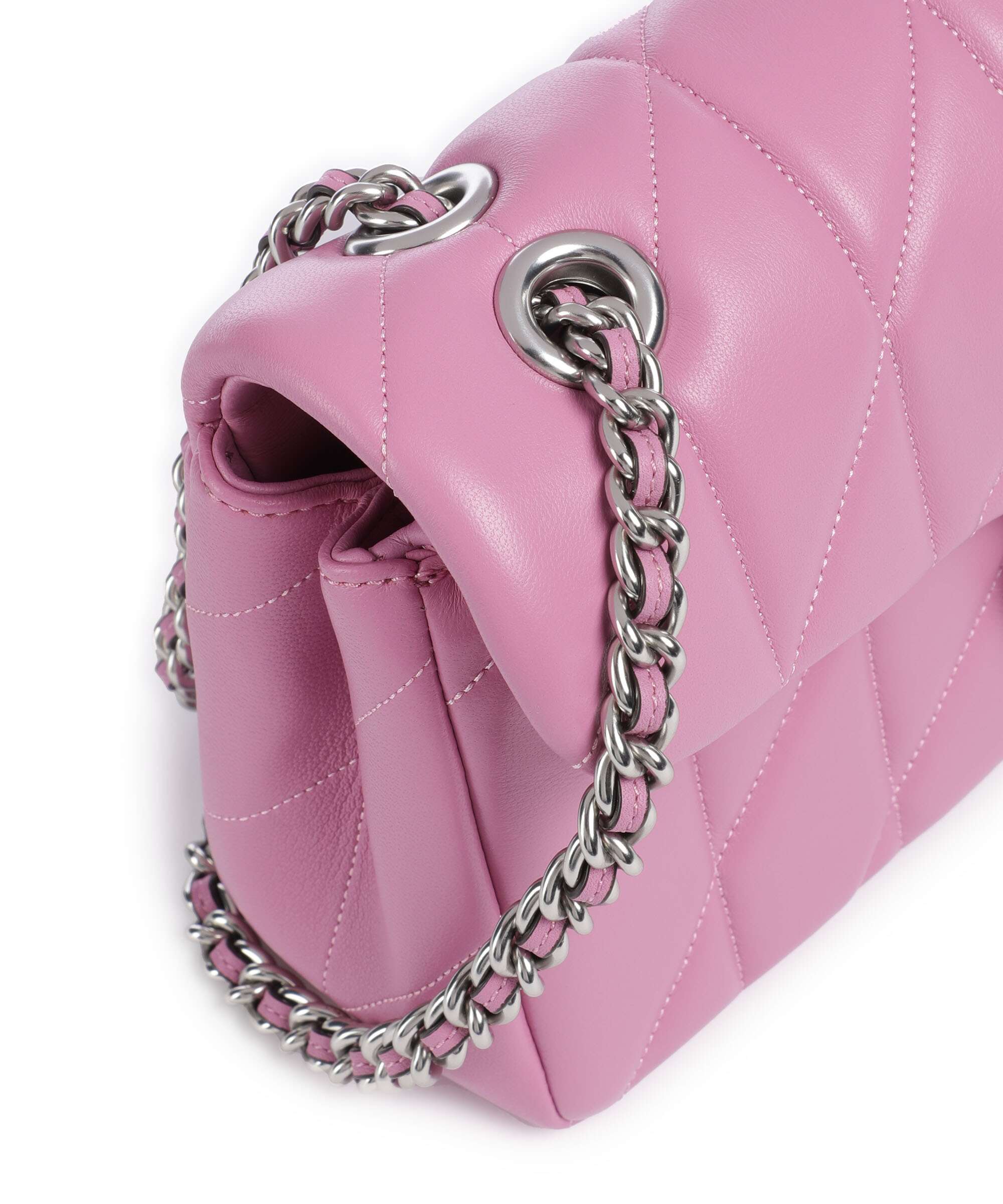 Coach Tabby Quilted 26 Shoulder bag fuchsia