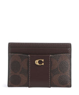 Coach Essential Signature Credit card holder maple
