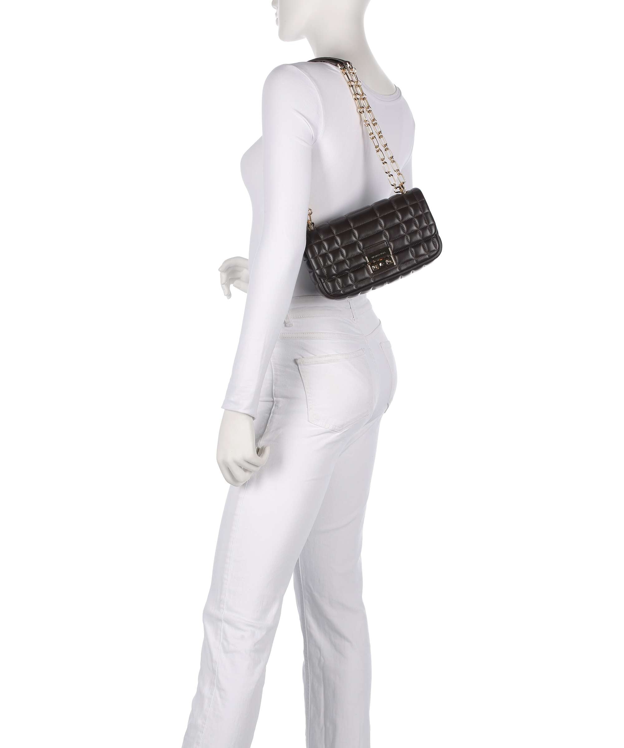 Michael Kors Tribeca Shoulder bag chocolate