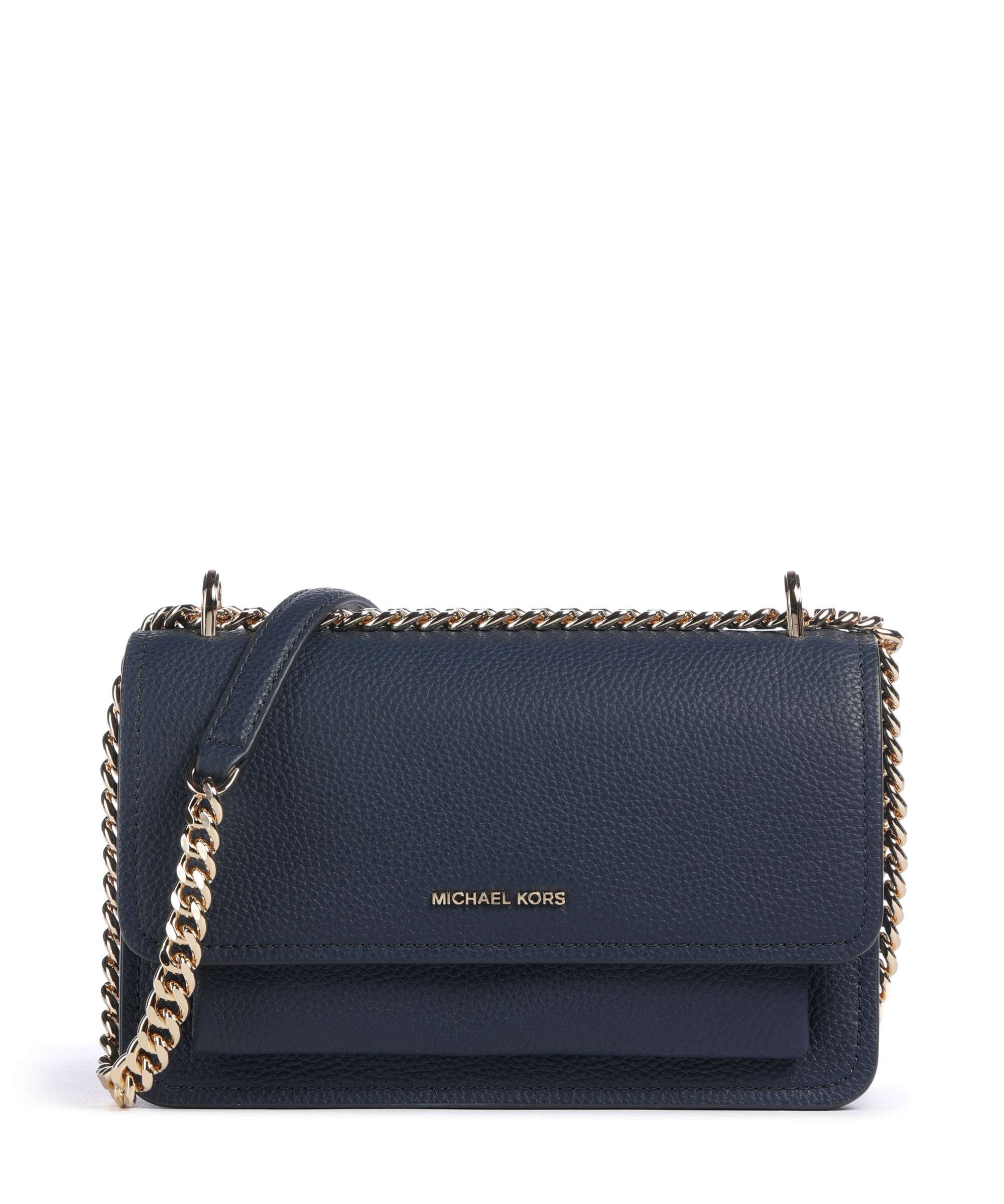Michael Kors Claire Large Shoulder bag navy
