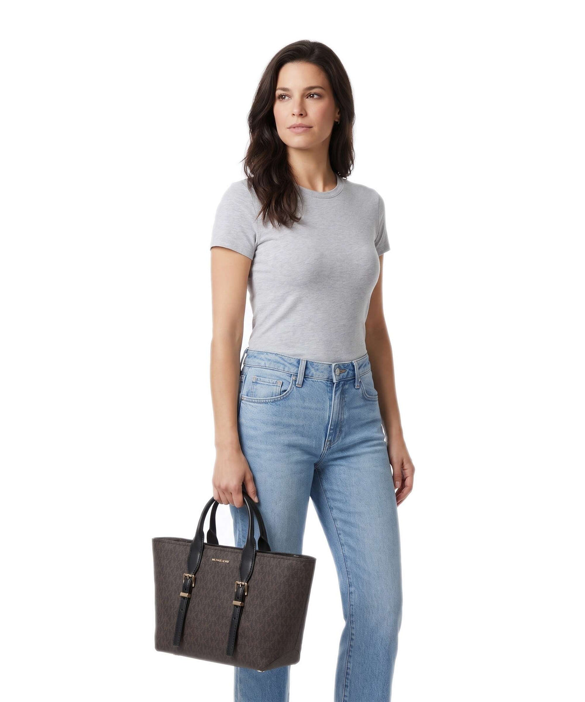 Michael Kors Moore Handbag brown/black