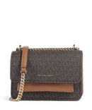 Michael Kors Claire Small Schoudertas brown/acorn