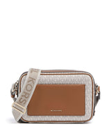 Michael Kors Maeve Crossbody tas vanilla/acorn