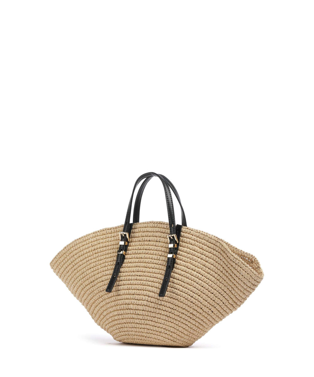 Michael Kors Isa Handbag natural/black