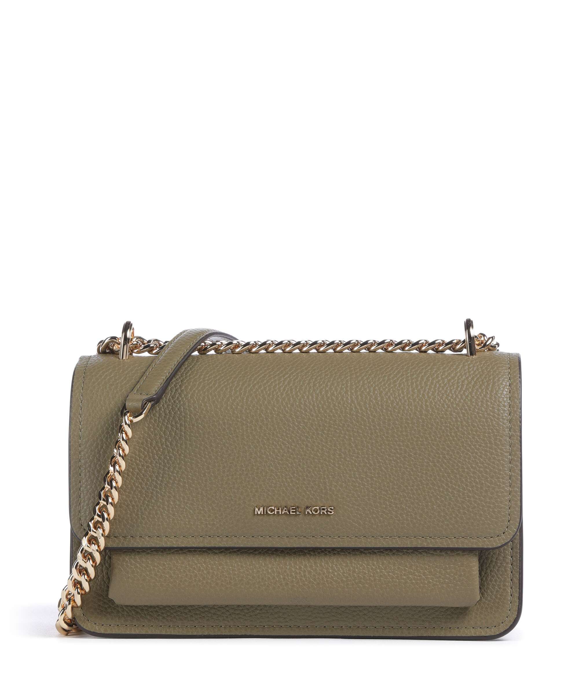 Michael Kors Claire Large Shoulder bag safari green