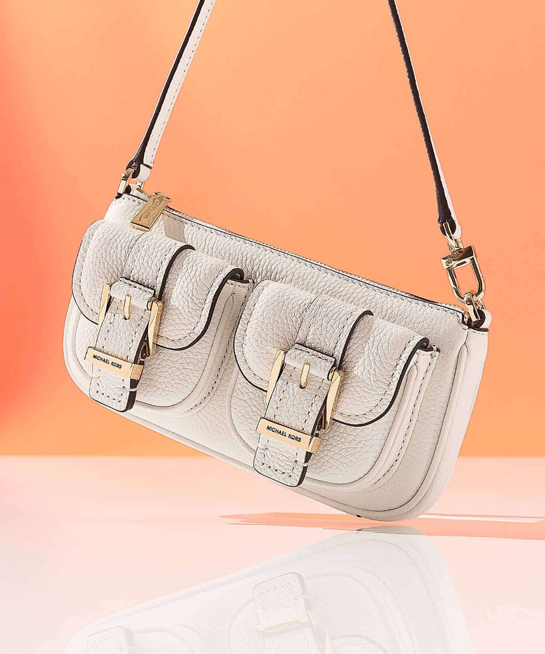 Michael Kors Zoe Small Shoulder bag optic white