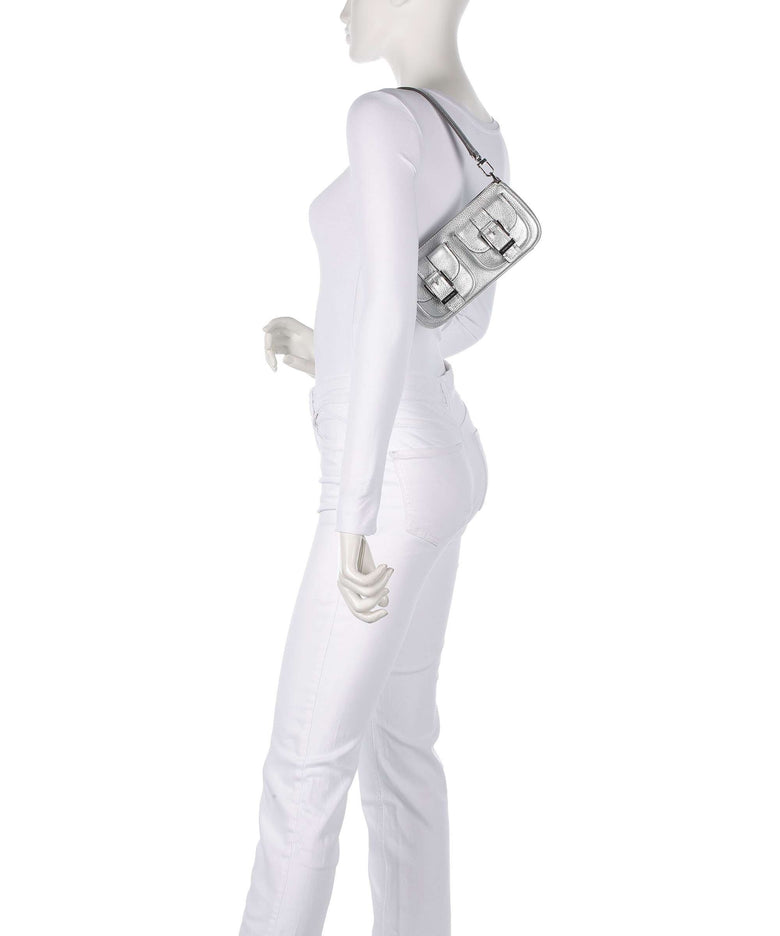 Michael Kors Zoe Shoulder bag silver