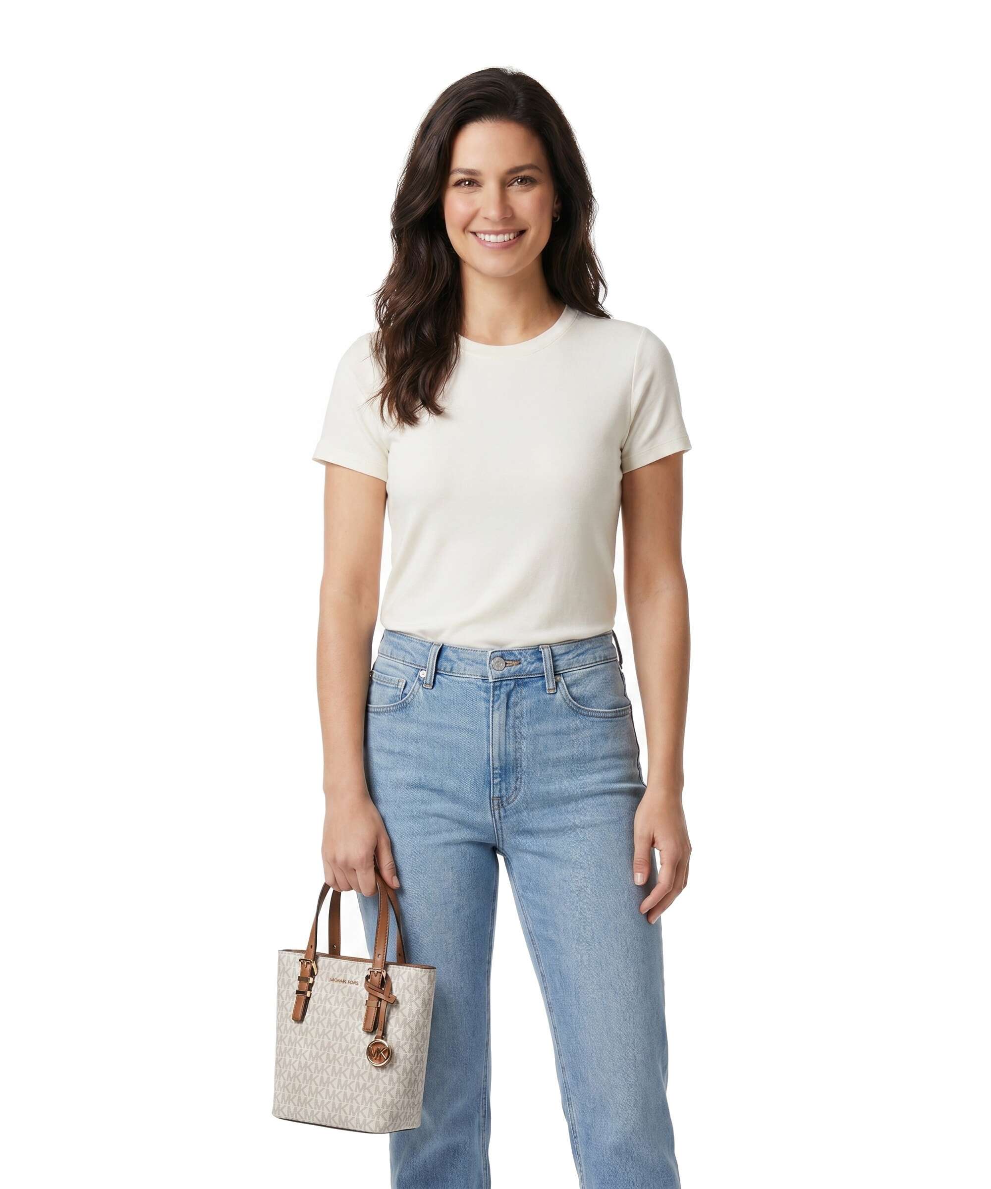 Michael Kors Quinn XS Handbag vanilla/acrn