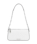 Michael Kors Empire Medium Schoudertas optic white/alluminium