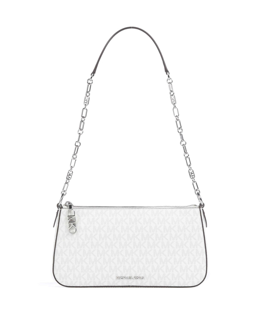 Michael Kors Empire Medium Shoulder bag optic white/alluminium