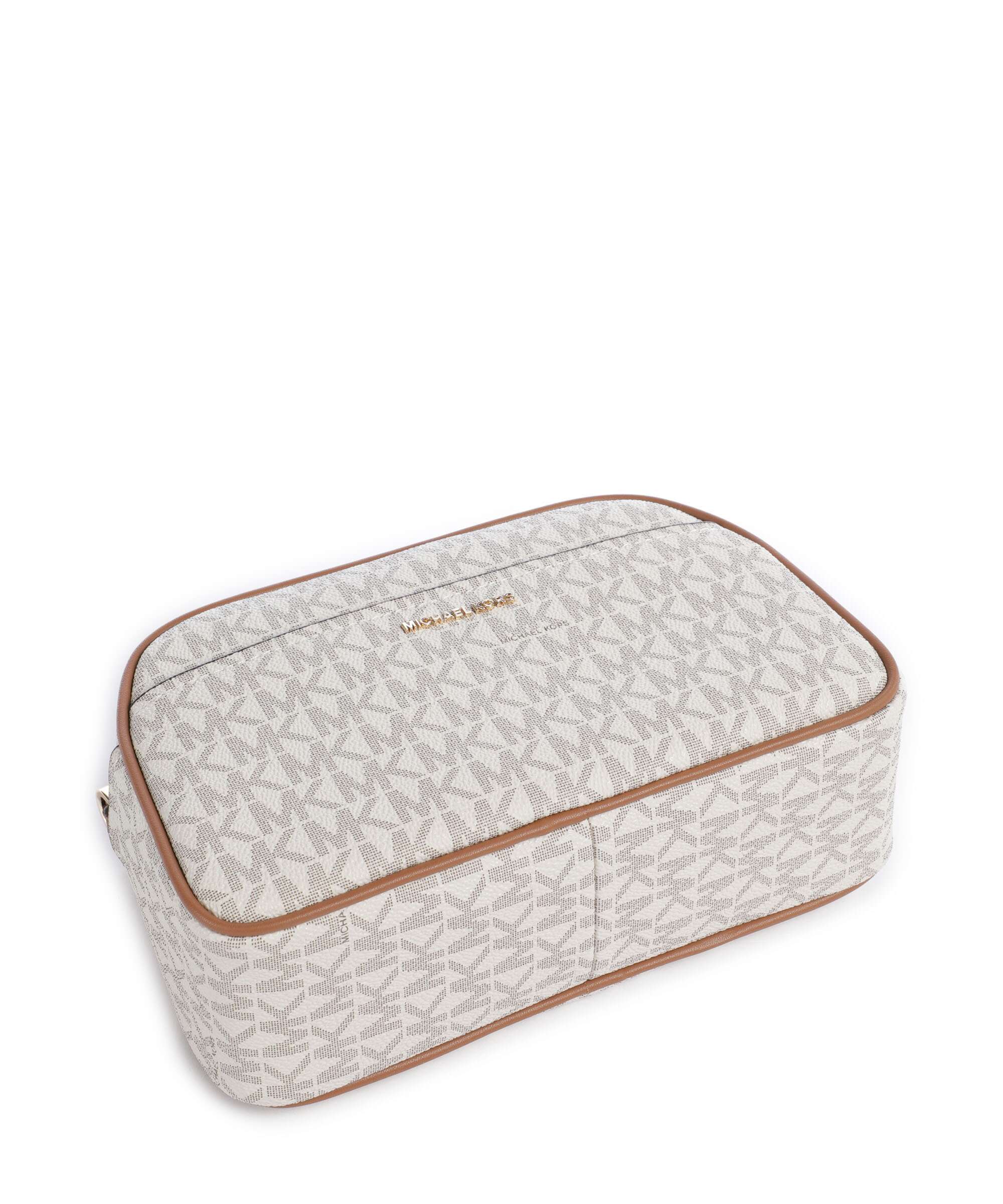 Michael Kors Jet Set Small Crossbody bag vanilla/acorn