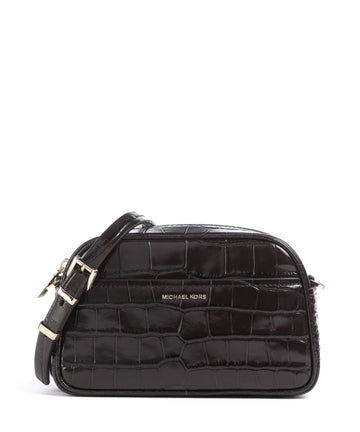 Michael Kors Jet Set Small Crossbody tas chocolate