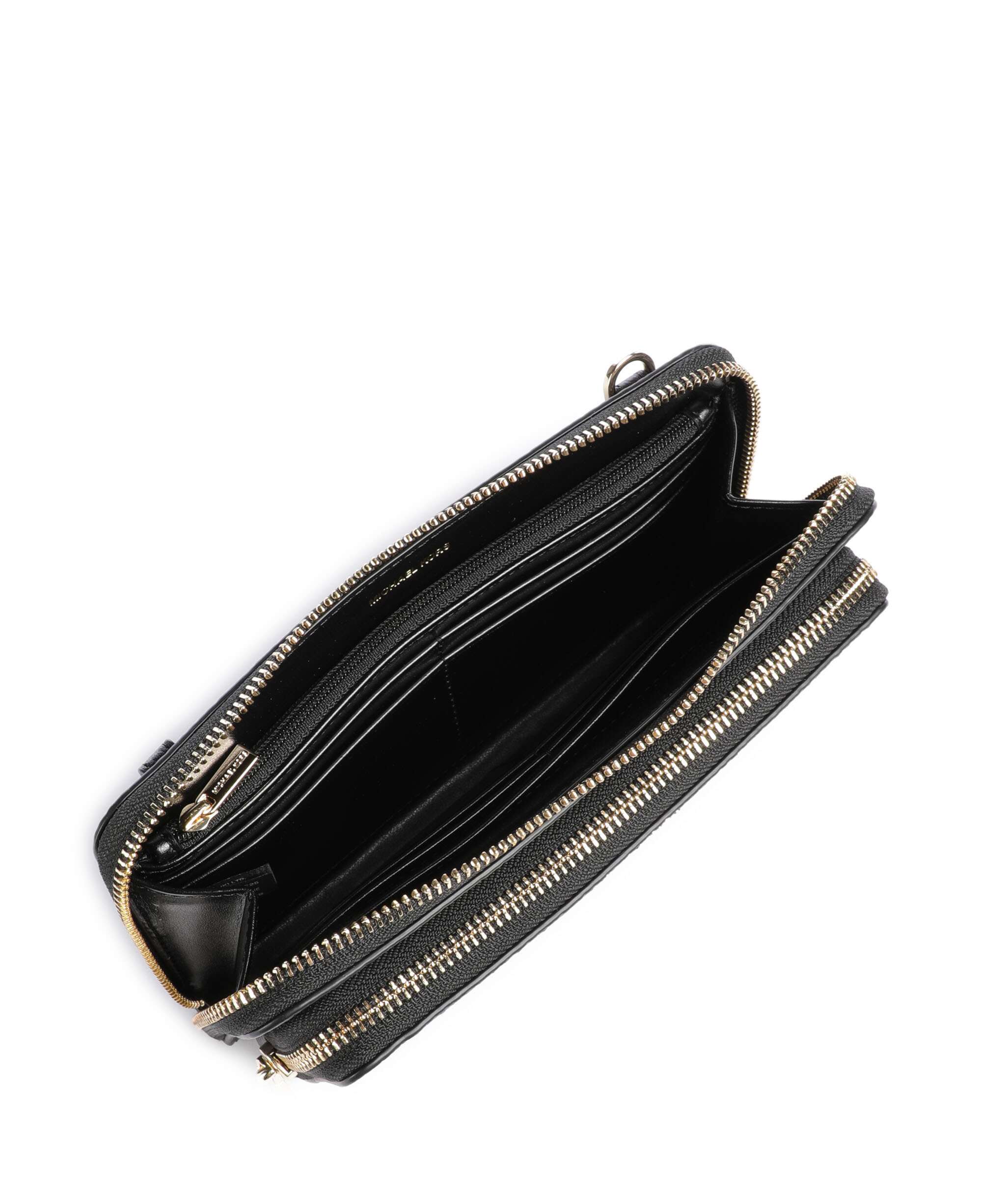 Michael Kors Jet Set Large Continental Crossbody bag black