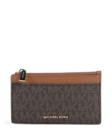 Michael Kors Jet Set Creditcardhouder brown/acorn
