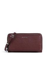 Michael Kors Jet Set Large Continental Crossbody tas oxblood