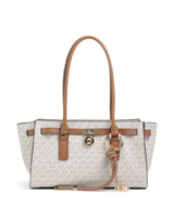 Michael Kors Hamilton Small Schoudertas vanilla/acorn