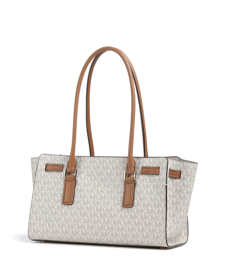 Michael Kors Hamilton Moderne Small Shoulder bag vanilla/acorn