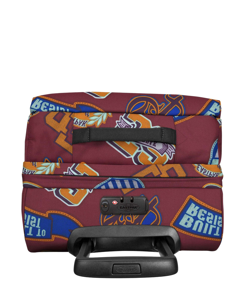 Eastpak Tranverz S Travel bag with wheels clash burgundy
