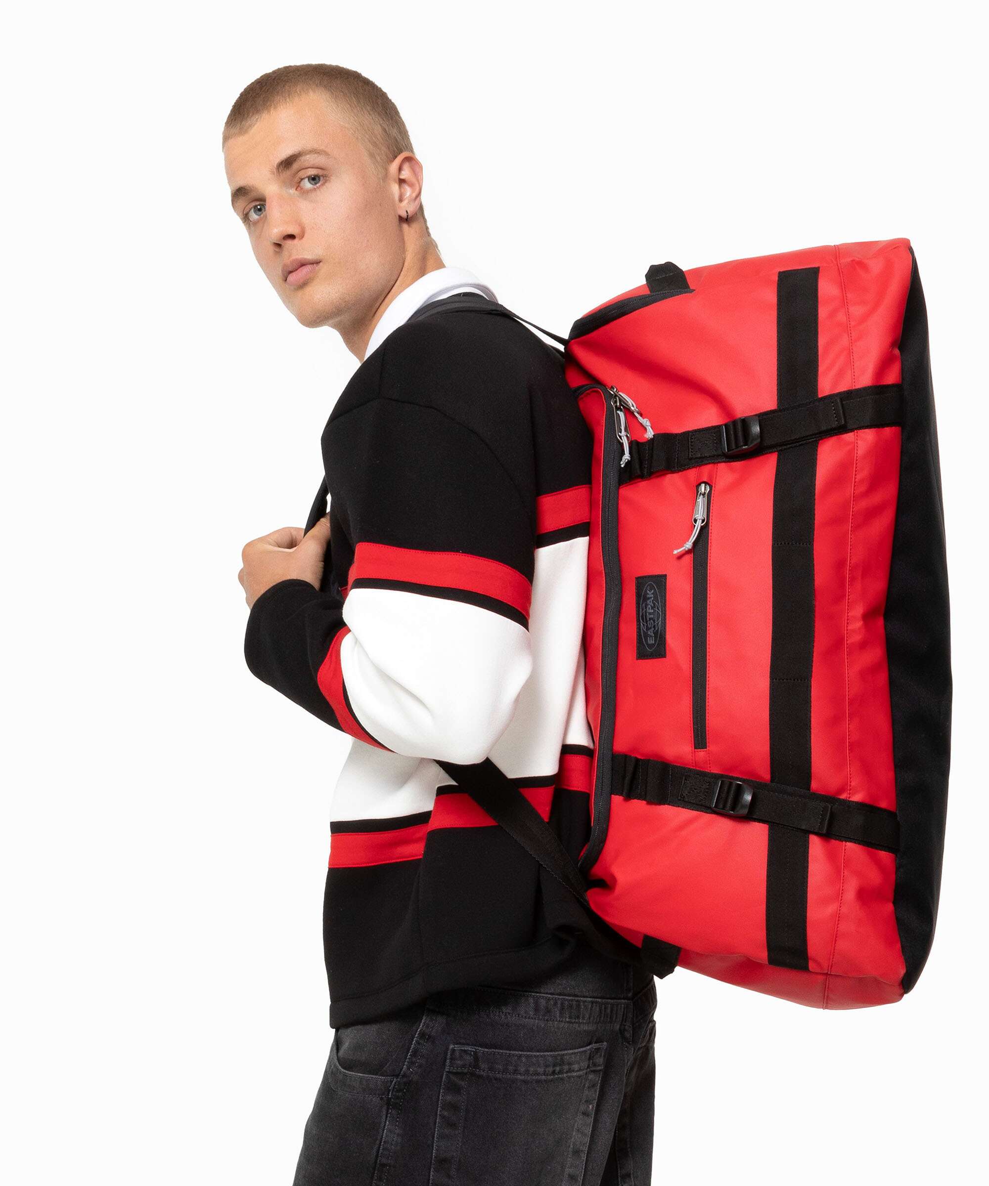 Eastpak Tarp Duffel Pack M Travel bag tarp black