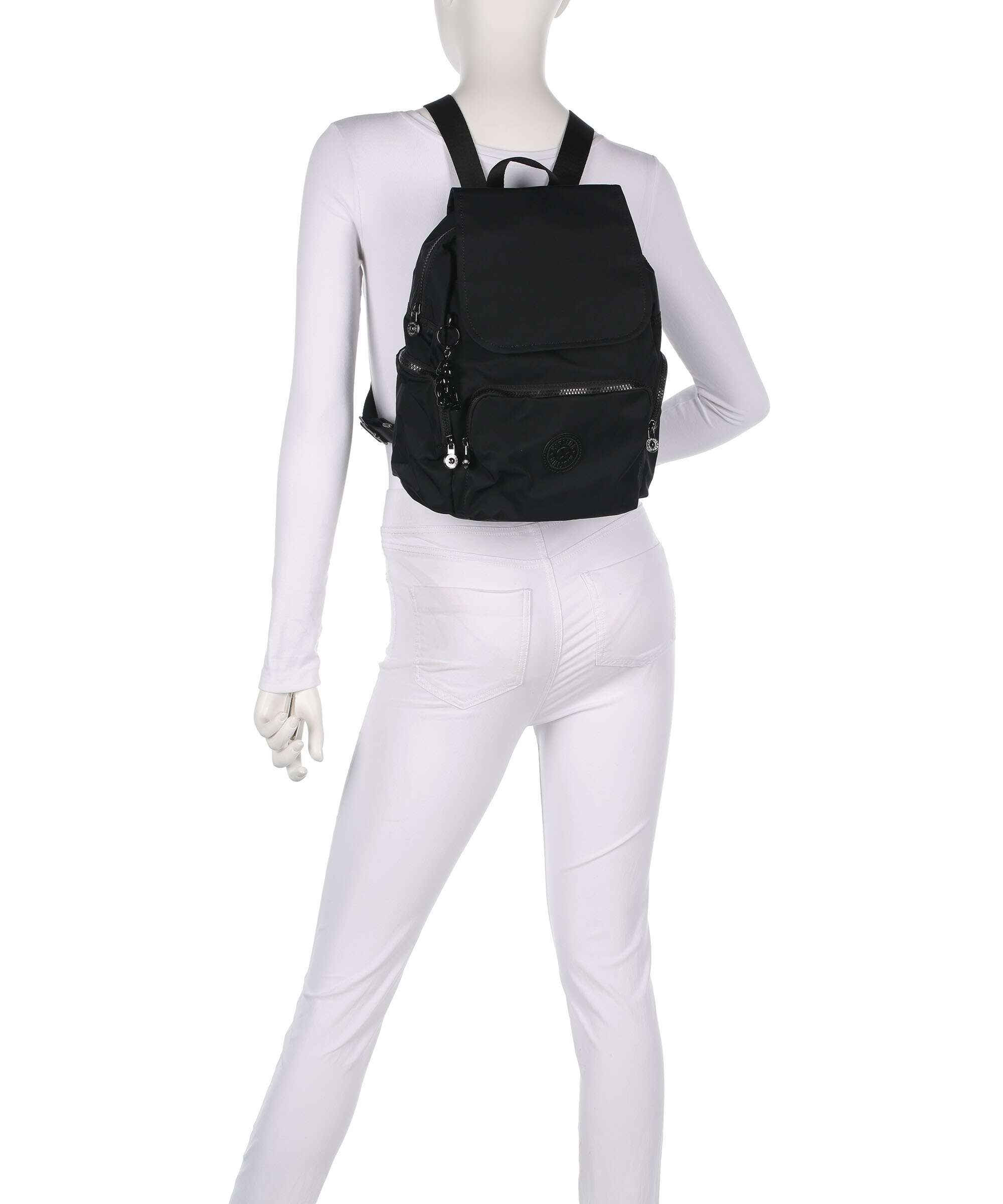 Kipling Elevated City Zip S Backpack infinite black