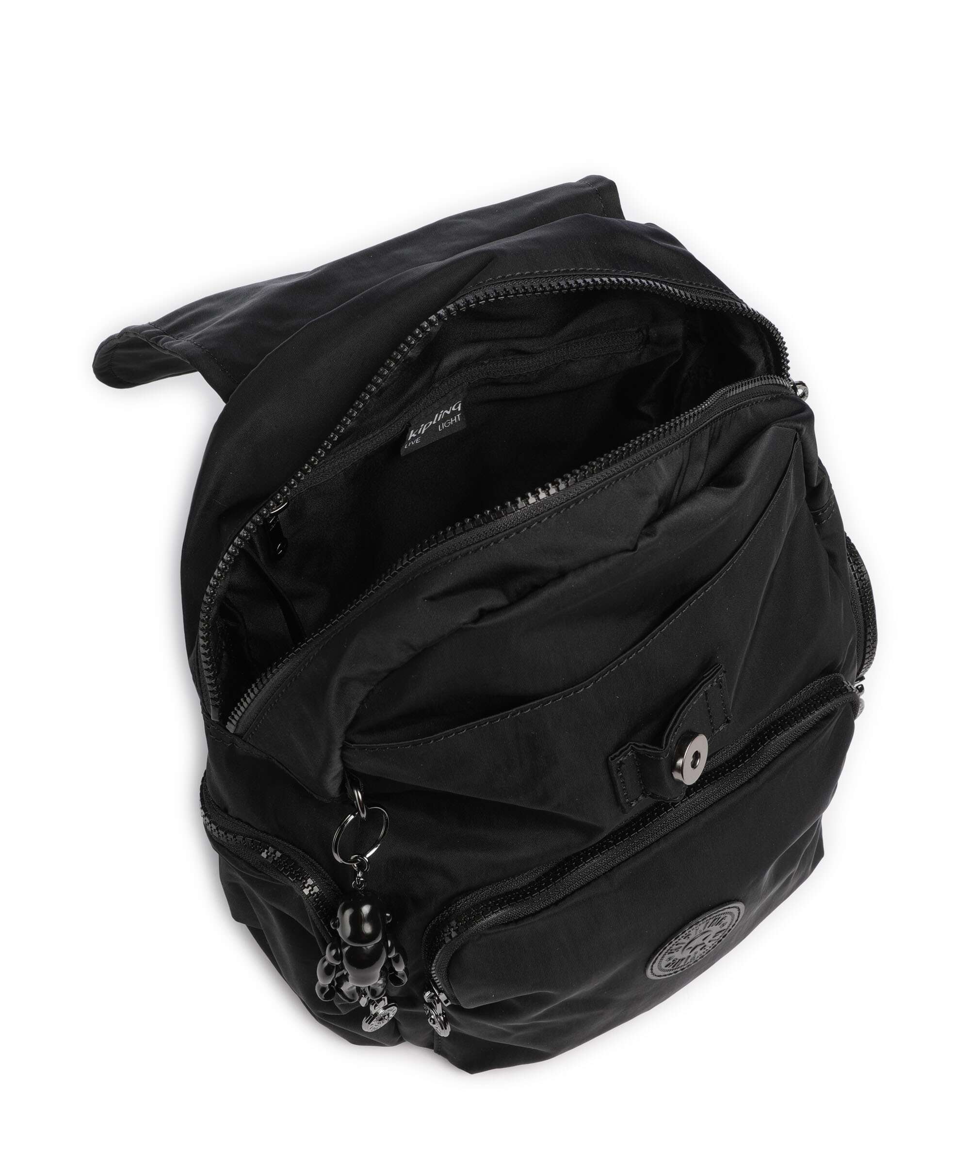 Kipling Elevated City Zip S Backpack infinite black