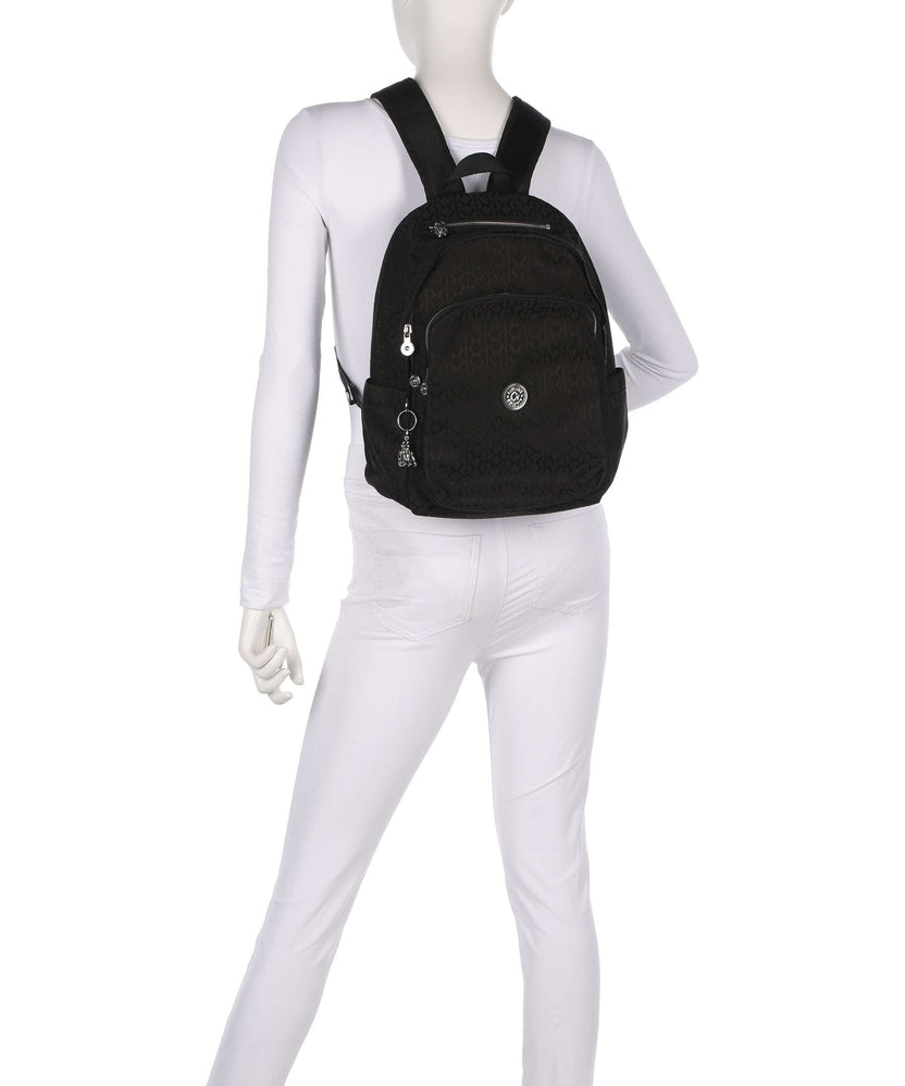 Kipling Elevated Delia Backpack noir sign