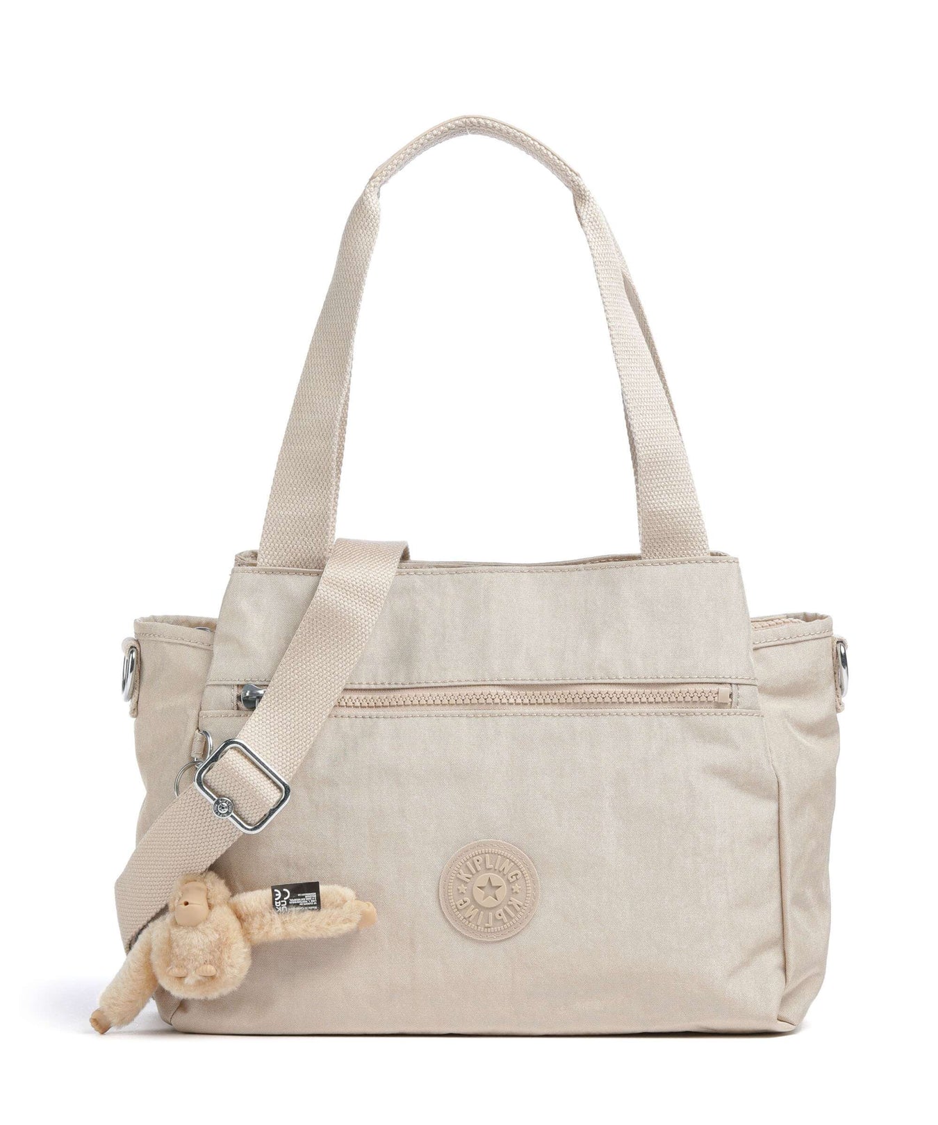 Kipling Basic Elysia Shoulder bag sparkled beige