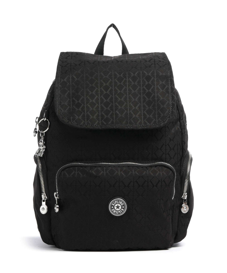 Kipling Elevated City Zip S Backpack noir sign