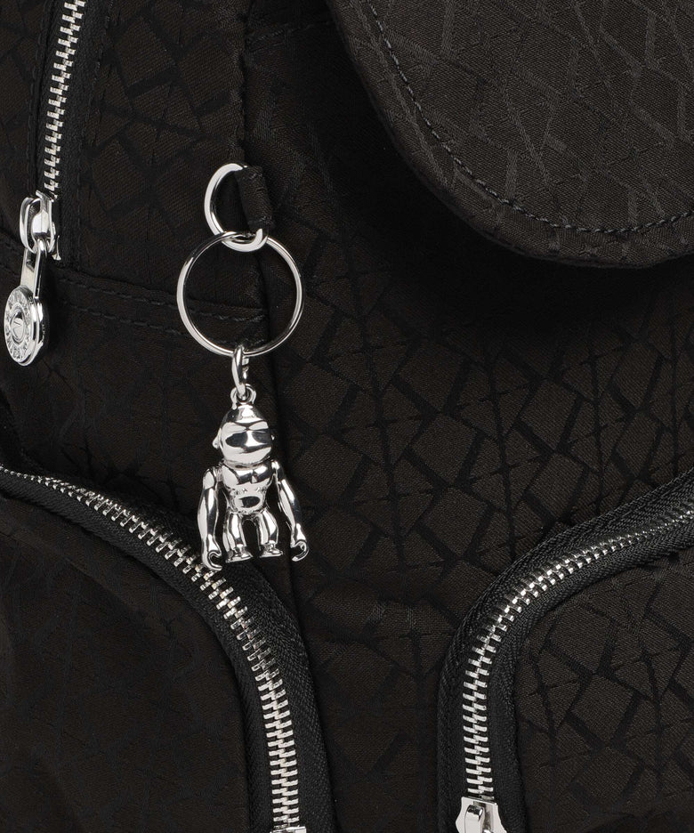 Kipling Elevated City Zip S Backpack noir sign