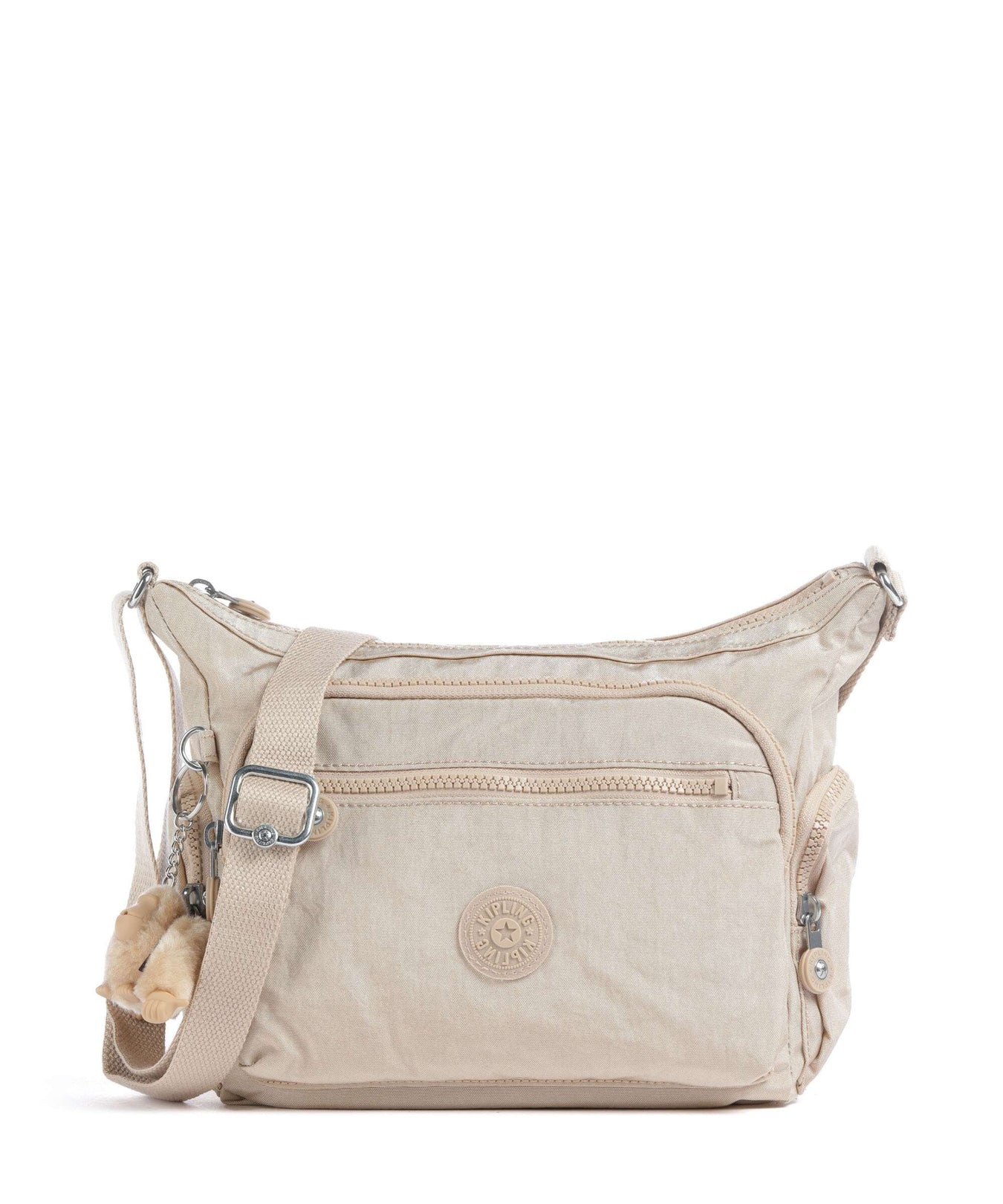Kipling Basic Gabbie S Crossbody bag sparkled beige